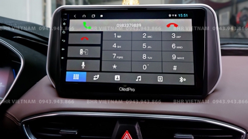 Màn hình DVD Android liền camera 360 xe Hyundai Santafe 2019 - 2020 | Oled Pro X8S 
